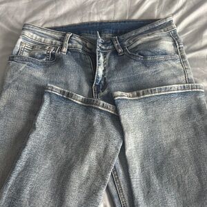 Amazon Light Blue Women's Straight Leg Jeans